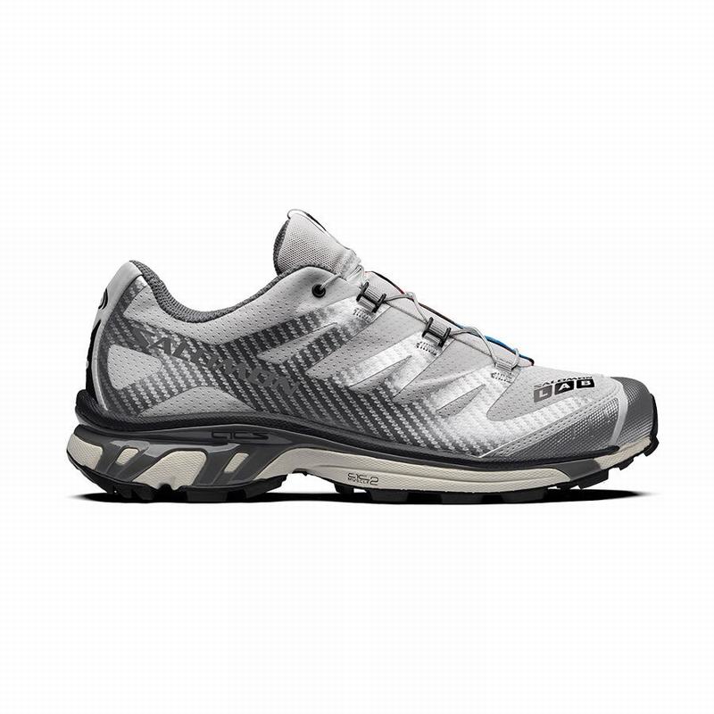 Chaussures De Trail Running Salomon Homme Argent Metal / Grise - Salomon XT-4 ADVANCED - France (673